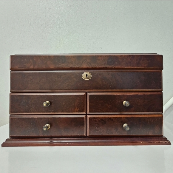 Bombay Company - Wooden Jewelry Chest - Picture 2 of 12